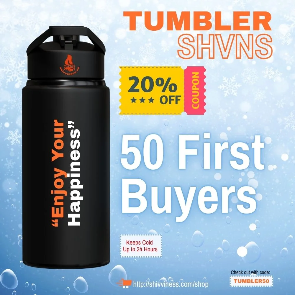 Typography Design ( Thumbler Promotion )