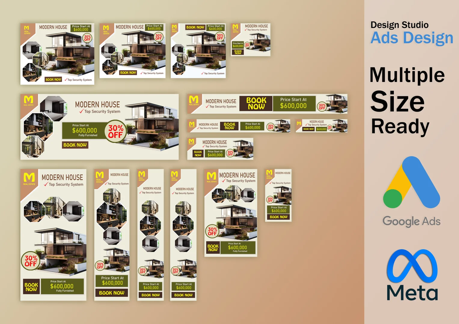 Advertising Design ( Ads Multiple size)