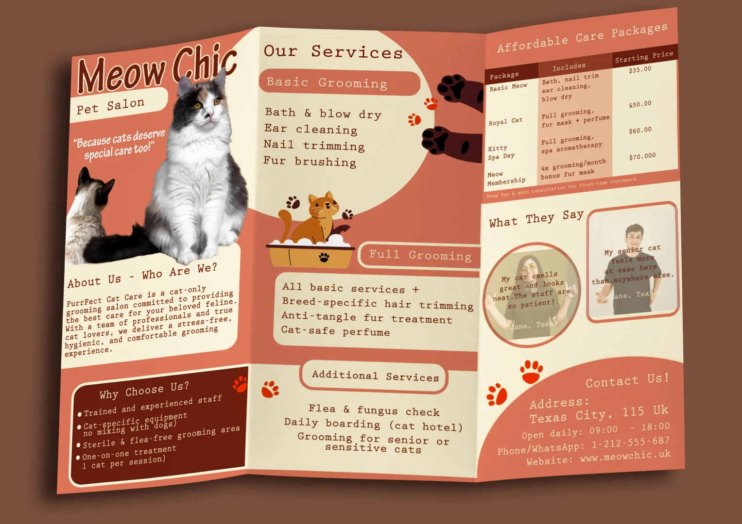 Advertising Design ( Brochure )