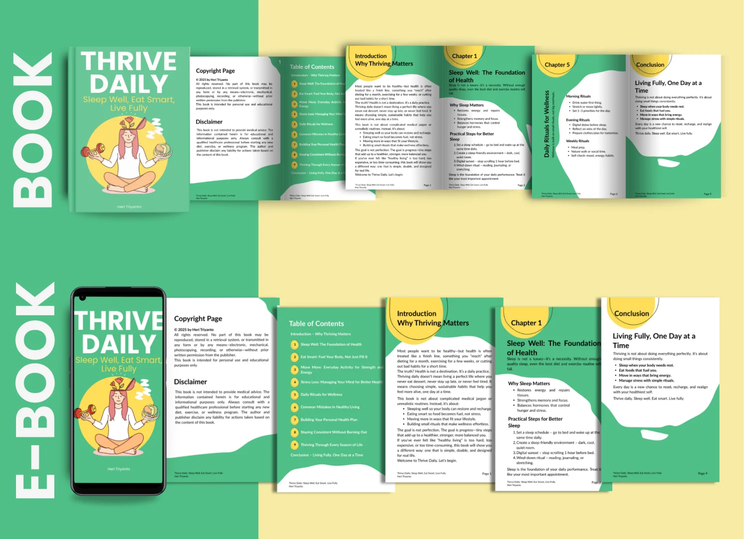 E-book & Book Layout Design