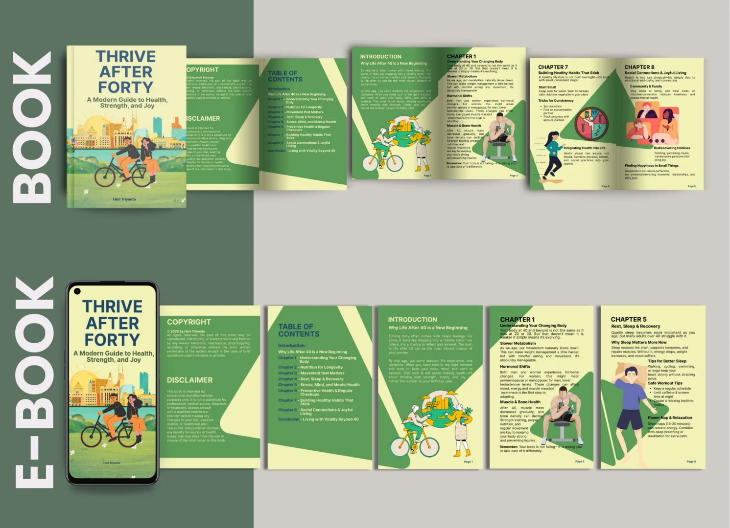 E-book & Book Layout Design