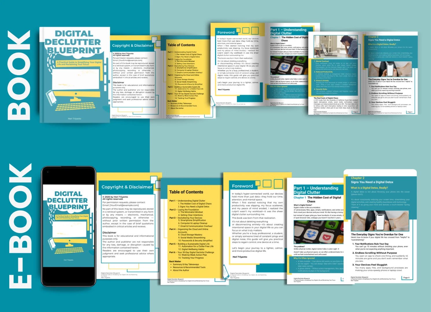 E-book & Book Layout Design