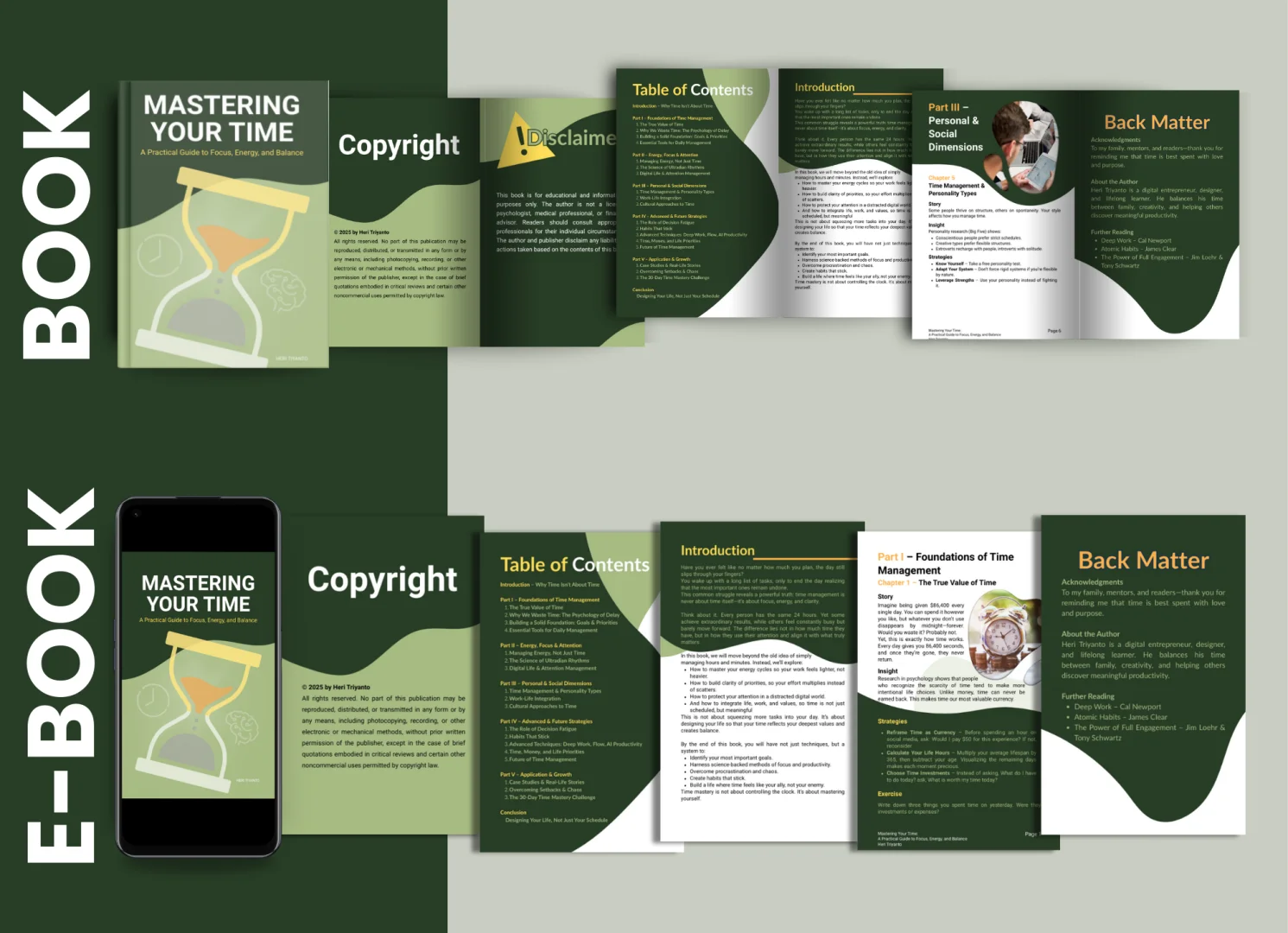 E-book & Book Layout Design