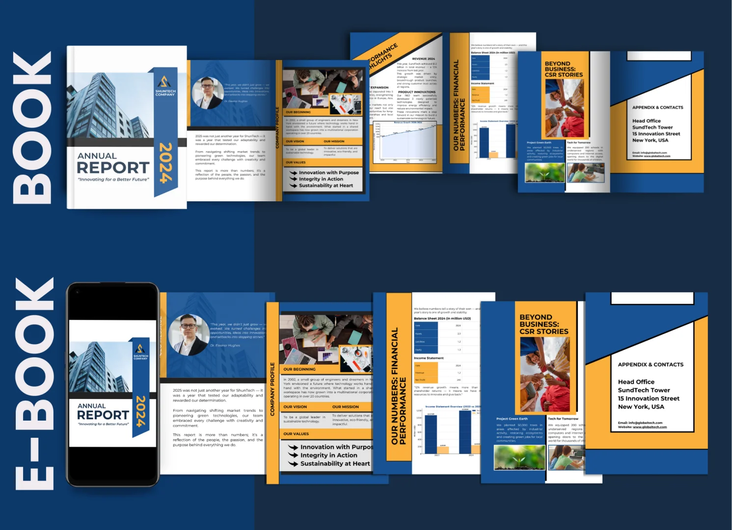 E-book & Book Layout Design