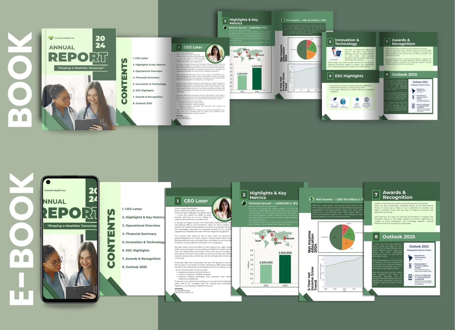 E-book & Book Layout Design