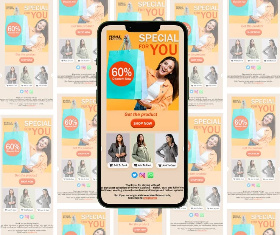 Email Marketing Design ( Sales ) 