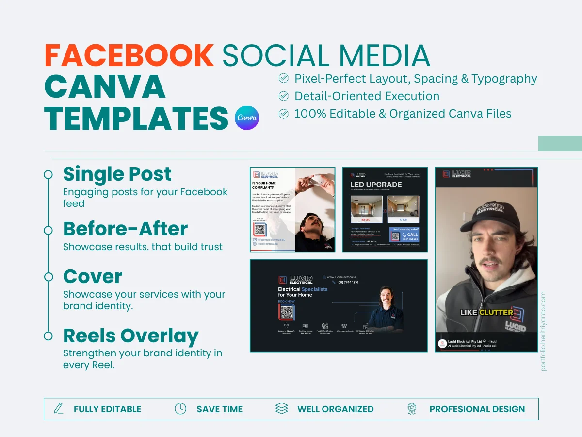 Facebook Design | Editable Canva Templates