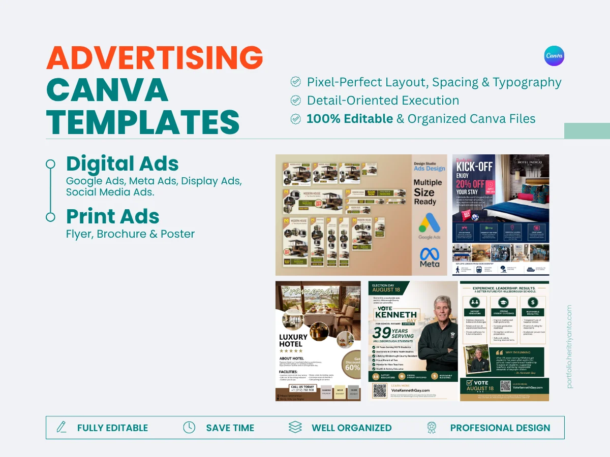 Ads Design | Editable Canva Templates