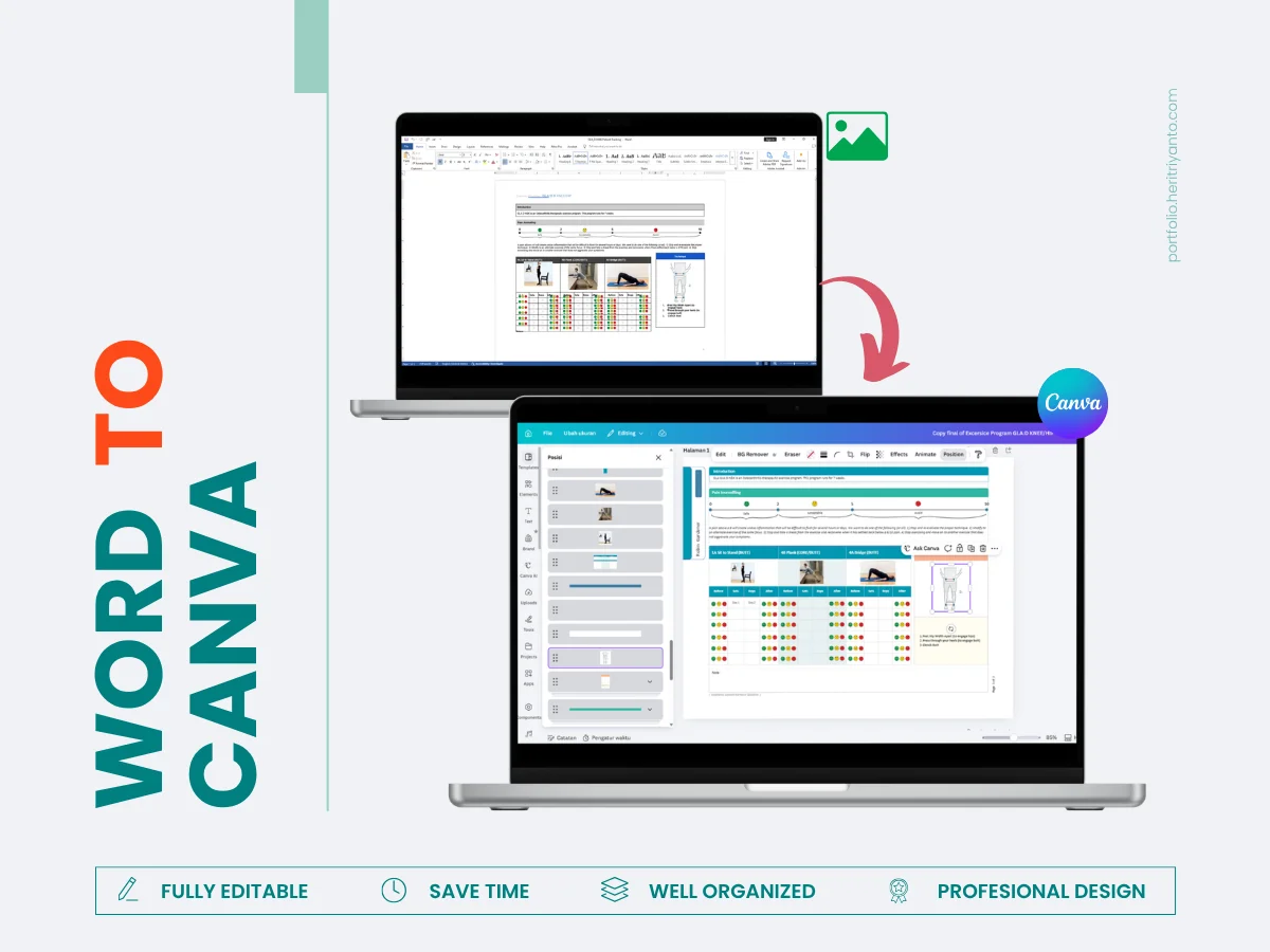 Word to Canva